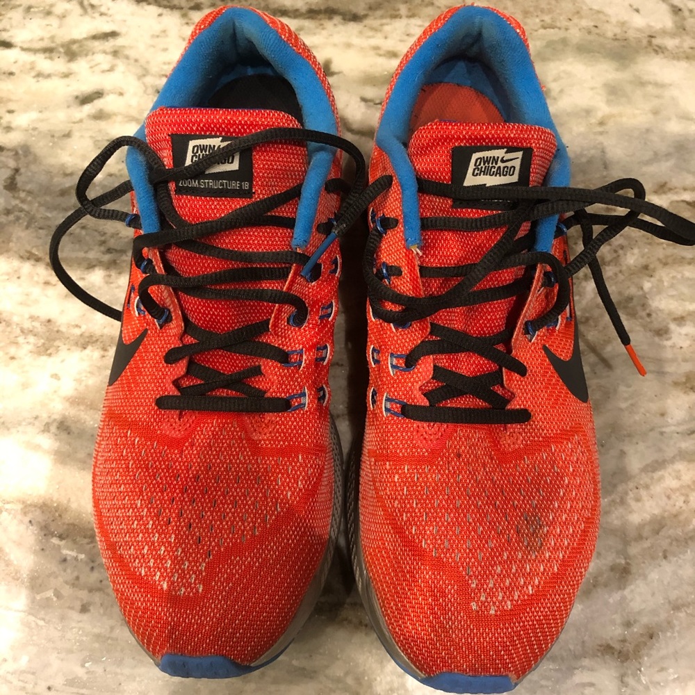 Chi Marathon Nike Trainers size 10 zoom Pegasus